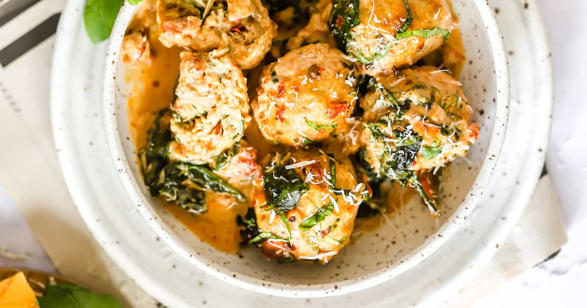 Creamy Tuscan Chicken Meatballs: Easy Comfort for Weeknight Dinners